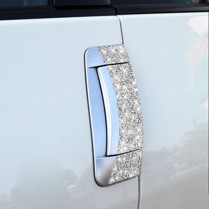 For Nissan 350Z 2003-2009 6pcs Car Door Outer Handle Diamond Decorative Sticker, Right Drive, Car Door Outer Handle, Right Drive