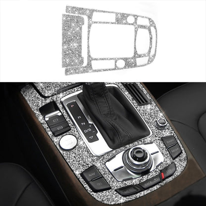 Car Gear Panel C Diamond Decoration Sticker, Left and Right Drive, Gear Panel C