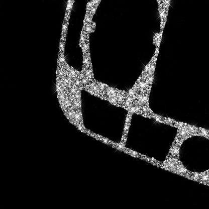 Car Gear Panel D Diamond Decoration Sticker, Left and Right Drive, Gear Panel D