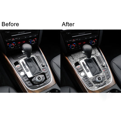 Car Gear Panel D Diamond Decoration Sticker, Left and Right Drive, Gear Panel D