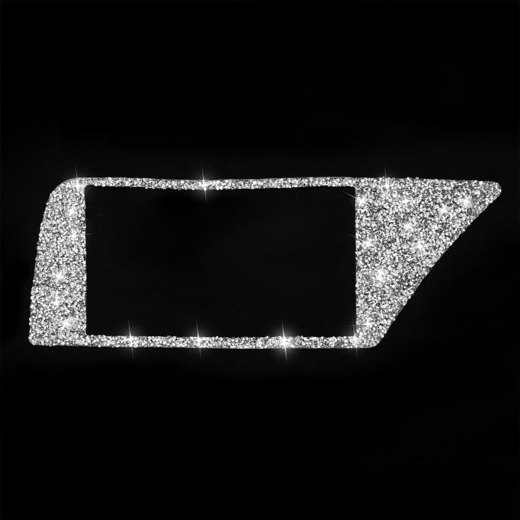 For Audi A4 / A5 / Q5 Car Navigation Inner Frame Diamond Decoration Sticker, Navigation Inner Frame Right Drive, Navigation Inner Frame Left Drive