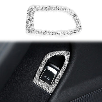 Car Trunk Switch Diamond Decoration Sticker, Left Drive, Trunk Switch