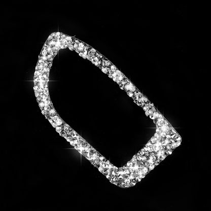 Car Trunk Switch Diamond Decoration Sticker, Left Drive, Trunk Switch