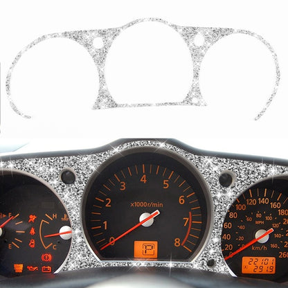 For Nissan 350Z 2006-2009 Car Speedometer Diamond Sticker,Left and Right Drive Universal, Car Speedometer