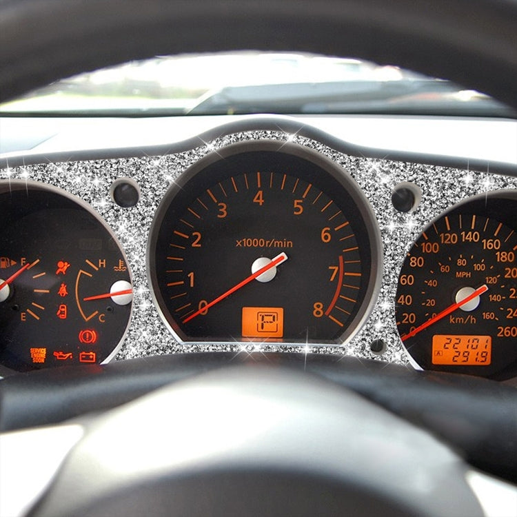 For Nissan 350Z 2006-2009 Car Speedometer Diamond Sticker,Left and Right Drive Universal, Car Speedometer