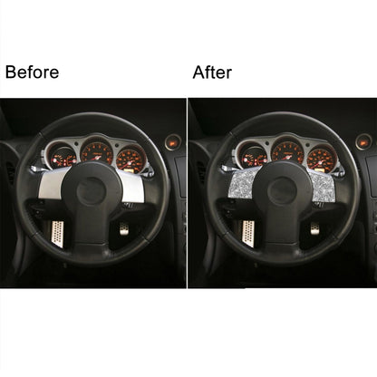 For Nissan 350Z 2006-2009 Car Steering Wheel Diamond Sticker,Left and Right Drive Universal, Car Steering Wheel
