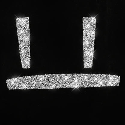 For Nissan 350Z 2006-2009 Car Navigation Frame Diamond Sticker,Left and Right Drive Universal, Car Navigation Frame