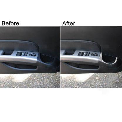For Nissan 350Z 2006-2009 Car Door Water Cup Hole Diamond Sticker,Left and Right Drive Universal, Car Door Water Cup Hole