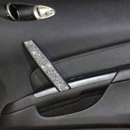 For Nissan 350Z 2006-2009 Car Passenger Side Door Handle Diamond Sticker, Left Drive, Car Passenger Side Door Handle, Left Drive