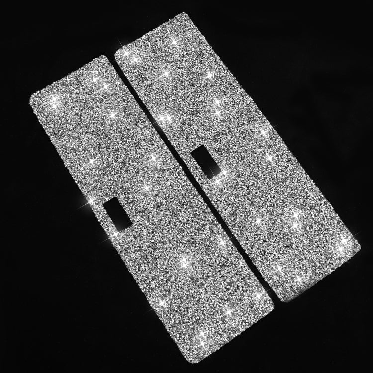For Nissan 350Z 2006-2009 Car Rear Storage Box Diamond Sticker,Left and Right Drive Universal, Car Rear Storage Box