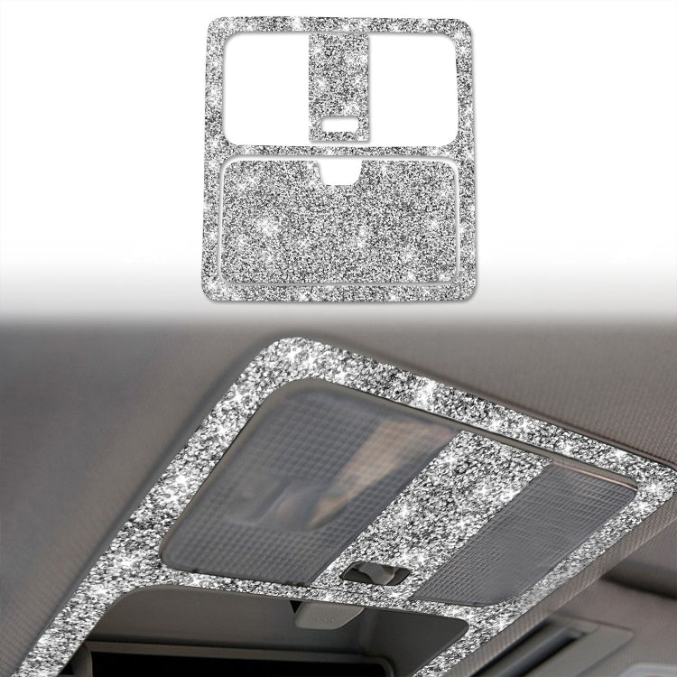 For Nissan 350Z 2006-2009 Car Hardtop Reading Light Diamond Sticker,Left and Right Drive Universal, Car Hardtop Reading Light