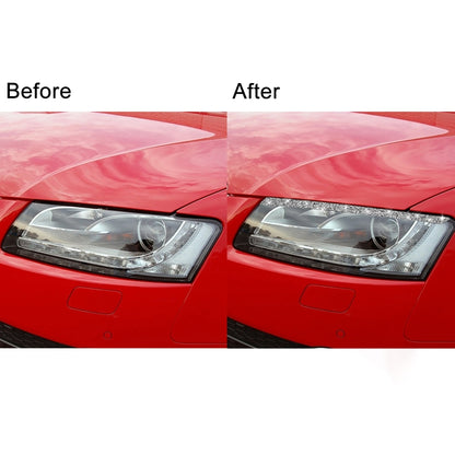 Car Light Eyebrow Diamond Decoration Sticker, Left and Right Drive, Light Eyebrow