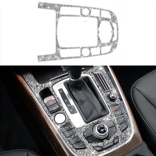 Car Gear Panel Type D Diamond Decoration Sticker, Left and Right Drive, Gear Panel Type D