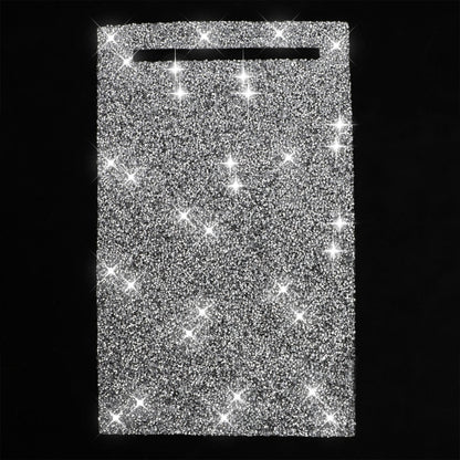 For Tesla Model X Car Storage Box Panel Diamond Sticker,Left and Right Drive Universal, Car Storage Box Panel