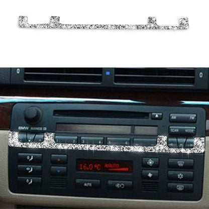 Car Center Control Panel Middle Diamond Decoration Sticker, Left and Right Drive, Center Control Panel Middle