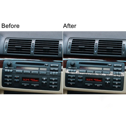 Car Center Control Panel Middle Diamond Decoration Sticker, Left and Right Drive, Center Control Panel Middle