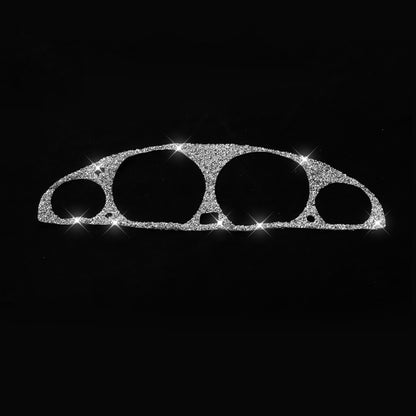 Car Speed Dashboard Diamond Decoration Sticker, Left and Right Drive, Speed Dashboard