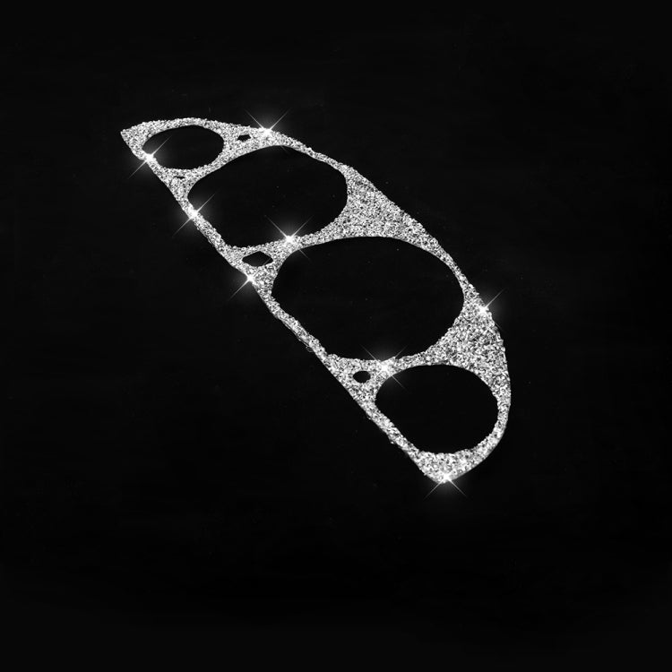 Car Speed Dashboard Diamond Decoration Sticker, Left and Right Drive, Speed Dashboard