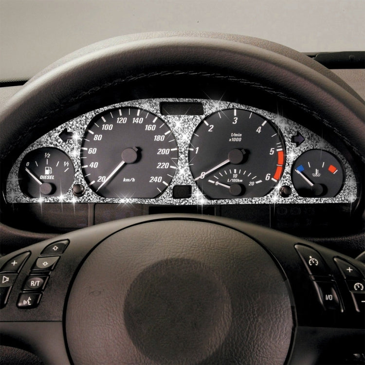 Car Speed Dashboard Diamond Decoration Sticker, Left and Right Drive, Speed Dashboard