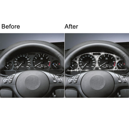 Car Speed Dashboard Diamond Decoration Sticker, Left and Right Drive, Speed Dashboard