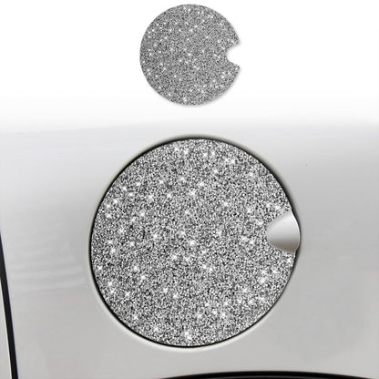Car Fuel Tank Cap Diamond Decoration Sticker, For BMW Mini
