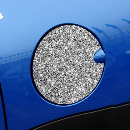 Car Fuel Tank Cap Diamond Decoration Sticker, For BMW Mini