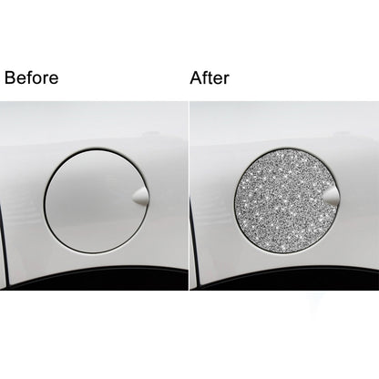 Car Fuel Tank Cap Diamond Decoration Sticker, For BMW Mini