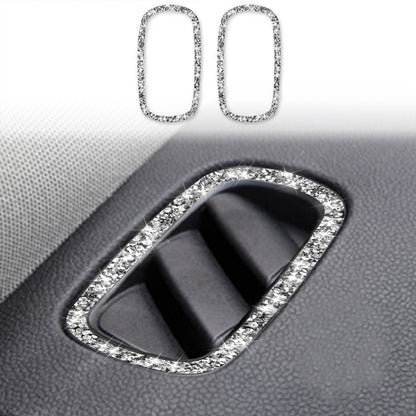 Car Air Outlet Frame Diamond Decoration Sticker, For BMW Mini F60