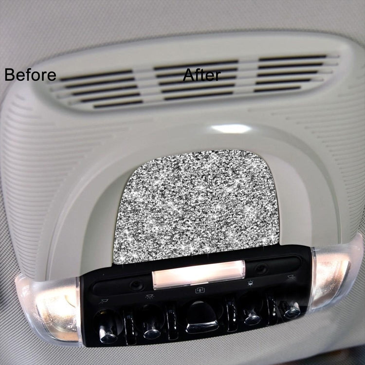 Car Reading Light Panel Diamond Decoration Sticker, For BMW Mini F55 / F56 / F60
