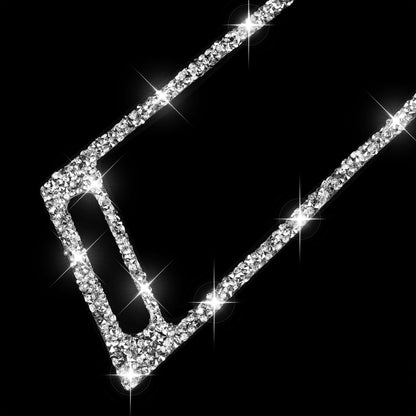 For BMW X5 E70 / X6 E71 2008-2013 Car Side Air Outlet Diamond Decoration Sticker, Side Air Outlet