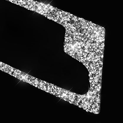 For BMW X5 E70 / X6 E71 2008-2014 Car Door Inner Handle Frame Diamond Decoration Sticker, Door Inner Handle Frame
