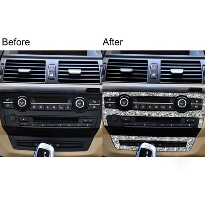 For BMW X5 E70 2008-2013 / X6 E71 2009-2014 Car Air Conditioner Set Diamond Decoration Sticker, Air Conditioner Set