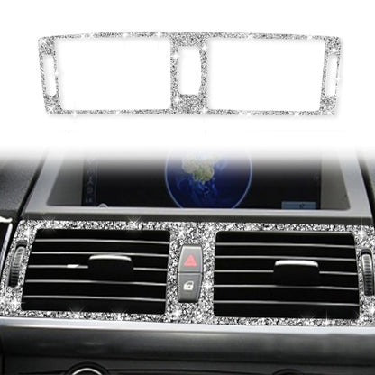 For BMW X5 E70 / X6 E71 2008-2013 Car Middle Air Outlet Diamond Decoration Sticker, Middle Air Outlet