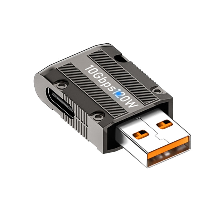 120W USB 3.1 Gen2 to Type-C 10Gbps Mechanical Adapter, Side Bend, Vertical Angle, Straight, Medium Bend