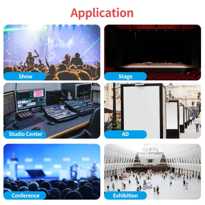 NK-330 3x3 4K 9 Screen HDMI DVI TV Video Wall Controller Splitter Multi Video Screen Processor Splicer, US Plug, AU Plug, EU Plug, UK Plug