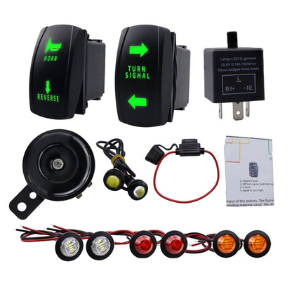 ATV UTV Turn Signal Light Horn Fuse Relay Kit, CP-4333