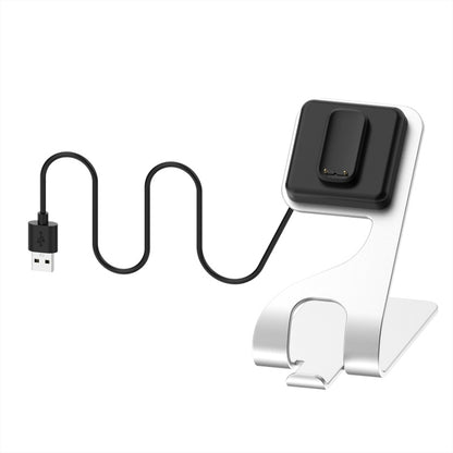 Portable Magnetic Metal Charger Holder, For Fitbit Charge 6 / Luxe