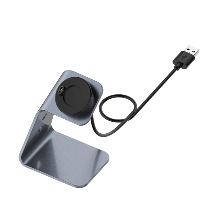 For Venu3 / Venu3S / Vivoactive 5 Portable Metal Charger Holder with Data Function, Right Interface, Left Interface