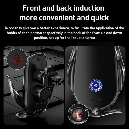 M3 Infrared lnduction Wireless Fast Charging Air Outlet Car Holder