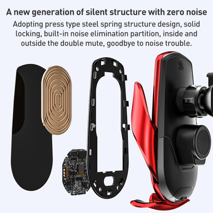 M3 Infrared lnduction Wireless Fast Charging Air Outlet Car Holder