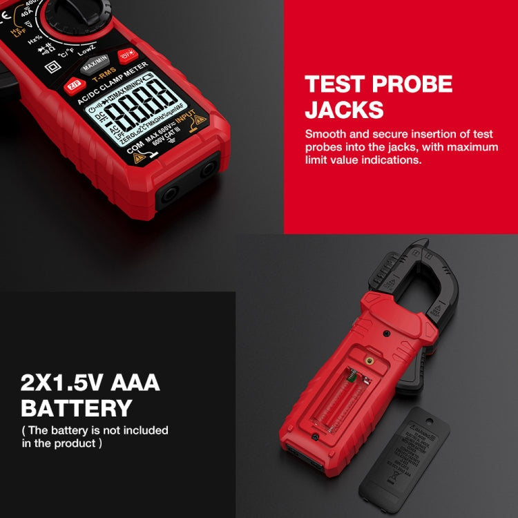 HABOTEST HT207D Multifunctional Digital Clamp Multimeter, HT207D