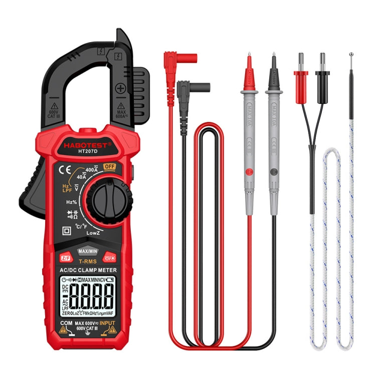 HABOTEST HT207D Multifunctional Digital Clamp Multimeter, HT207D