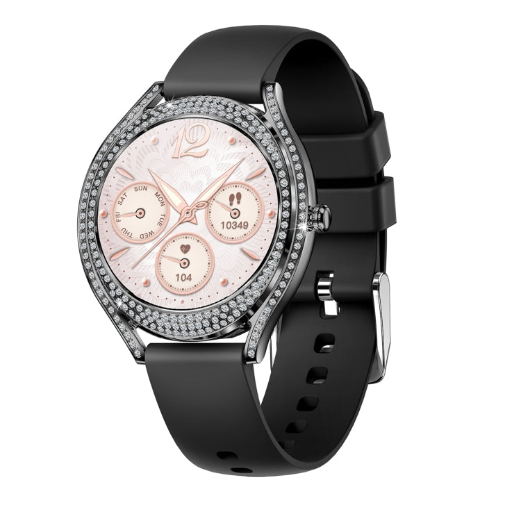 V66 1.28inch BT5.0 Smart Watch Support Heart Rate/ Sleep Detection, Steel Strap, Silicone Strap