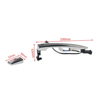 A8500-01 For Nissan Car Front Left Outside Door Chrome Handle with Inductance 80640-9N00A, A8500-01