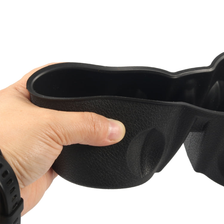 A8600-02 For Tester Model 3 / Y Car Center Console Storage Silicone Water Cup Holder, A8600-02