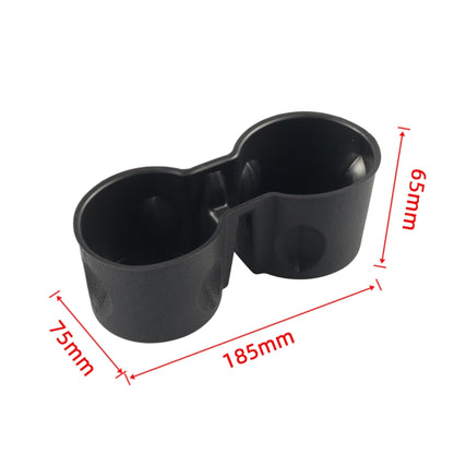 A8600-02 For Tester Model 3 / Y Car Center Console Storage Silicone Water Cup Holder, A8600-02