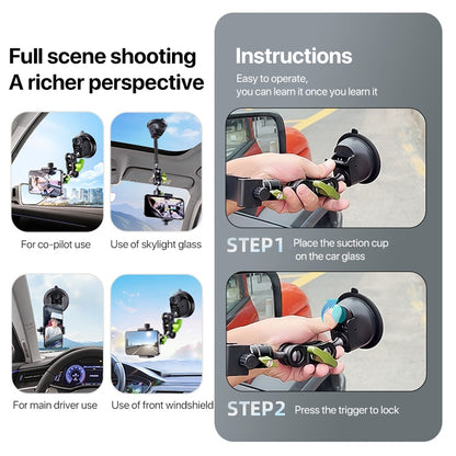 Single Suction Cup Pea Clamp Arm Holder, 23cm with Knob Phone Clamp, 33cm with Knob Phone Clamp, 23cm with Elastic Phone Clamp, 33cm with Elastic Phone Clamp, 23cm with Metal Phone Clamp, 33cm with Metal Phone Clamp