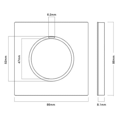 86mm Gray Aluminum Wire Drawing LED Switch Panel, One Billing Control, One Open Dual Control, Two Billing Control, Two Open Dual Control, Triple Billing Control, Triple Open Dual Control, Four Open Dual Control, One Open Multiple Control, Computer Sock...