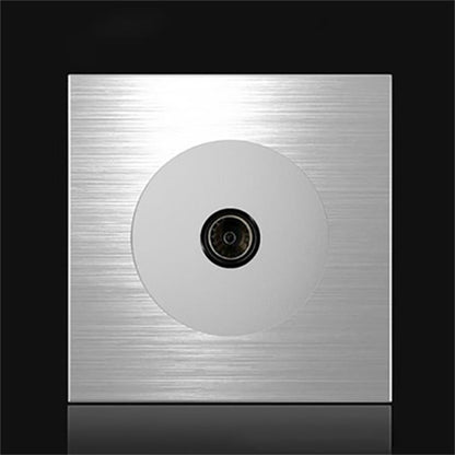 86mm Gray Aluminum Wire Drawing LED Switch Panel, One Billing Control, One Open Dual Control, Two Billing Control, Two Open Dual Control, Triple Billing Control, Triple Open Dual Control, Four Open Dual Control, One Open Multiple Control, Computer Sock...