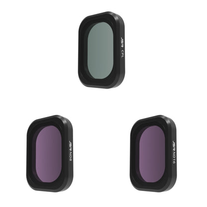 For DJI OSMO Pocket 3 JSR CB Series Camera Lens Filter, MCUV, CPL, ND8, ND16, ND32, ND64, ND256, ND1000, ND8PL, ND16PL, ND32PL, ND64PL, 1/8 Black Mist Filter, NIGHT, STAR, 3 in 1 CPL ND8/16, 3 in 1 ND16/64/256, 4 in 1 CPL ND16/32/64, 4 in 1 ND8/16/32/6...
